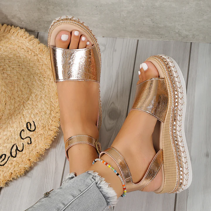 Bernadette | Sandales Tressées